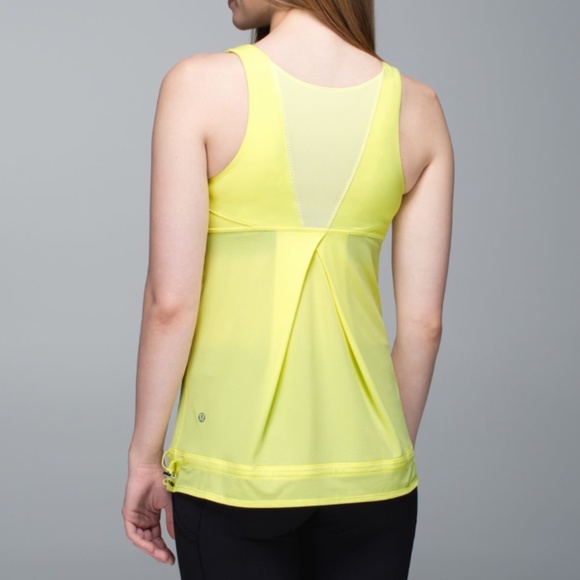 🌵Lululemon Ta Ta Topper Bright Yellow Tank Top - Picture 8 of 9